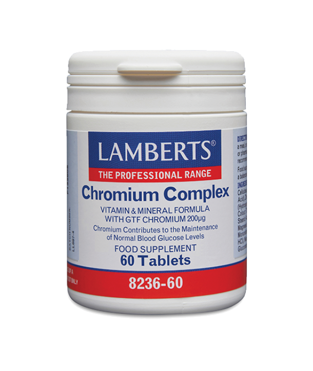 LAMBERTS CHROMIUM COMPLEX 60 TABS