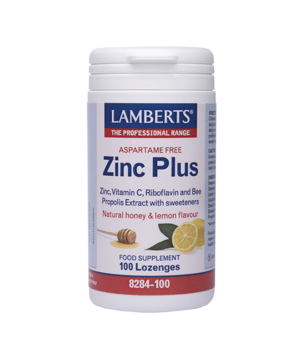 LAMBERTS ZINC PLUS 100 LOZENGES