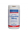 LAMBERTS L-CARNITINE 500mg 60 CAPS