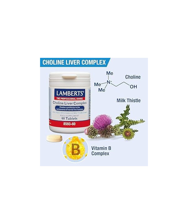 LAMBERTS CHOLINE LIVER COMPLEX 60 TABS