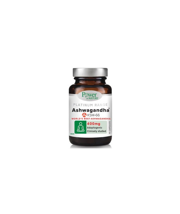 POWER HEALTH PLATINUM RANGE ASHWAGANDHA 400mg 30 CAPS