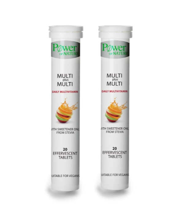 POWER HEALTH MULTI PLUS MULTI DAILY MULTIVITAMIN 20 ΑΝΑΒΡ.ΔΙΣΚΙΑ 1+1 ΔΩΡΟ
