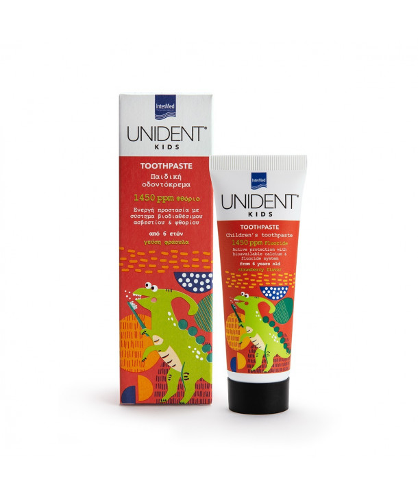 INTERMED UNIDENT KIDS TOOTHPASTE 1450ppm 50ml