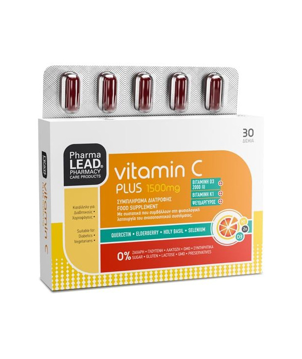 VITORGAN PHARMALEAD VITAMIN C PLUS 1500mg 30 TABS