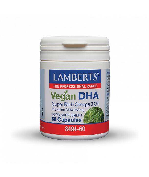 LAMBERTS VEGAN DHA 60CAPS