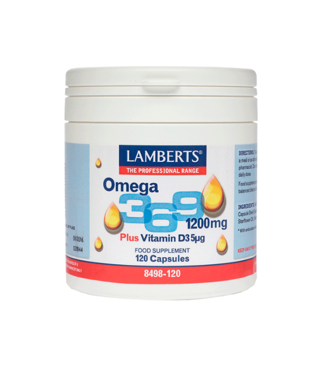 LAMBERTS OMEGA 3 6 9 120 CAPS
