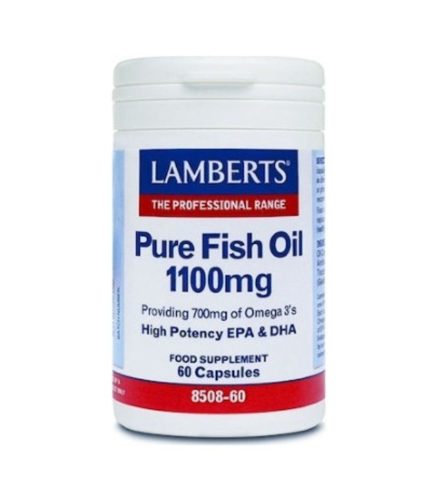 LAMBERTS PURE FISH OIL 1100mg 60 CAPS