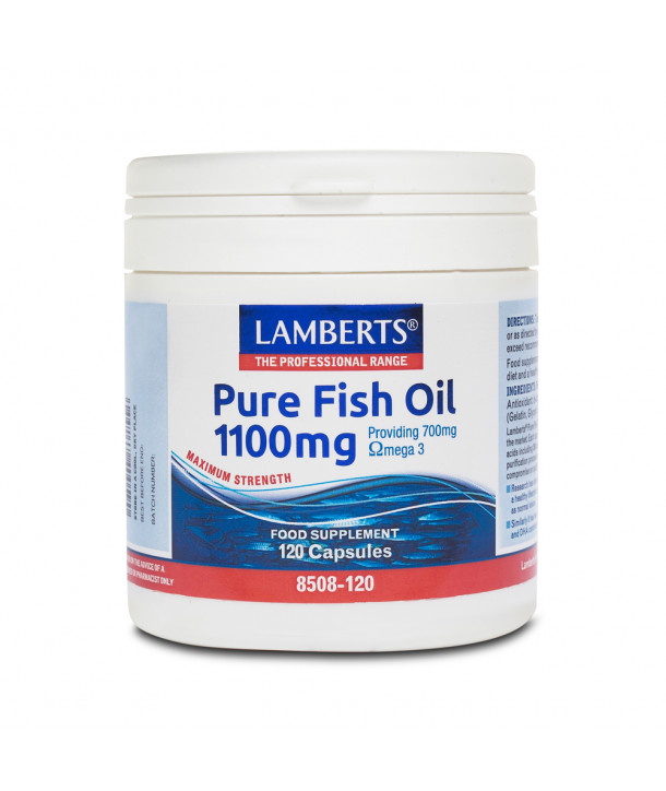 LAMBERTS PURE FISH OIL 1100mg 120 CAPS