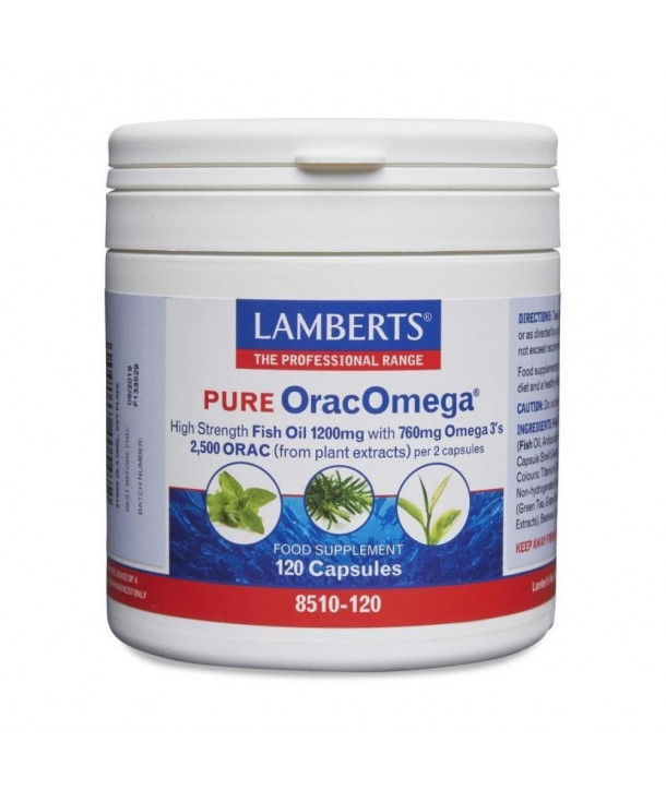 LAMBERTS PURE ORAC OMEGA 120 CAPS