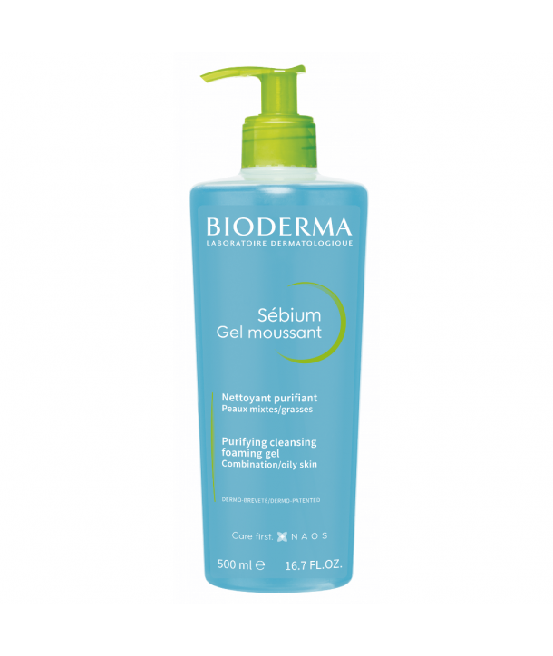 BIODERMA SEBIUM GEL MOUSSANT 500ml