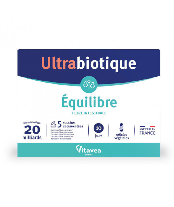VITAVEA ULTRABIOTIQUE EQUILIBRE BALANCE 10 CAPS