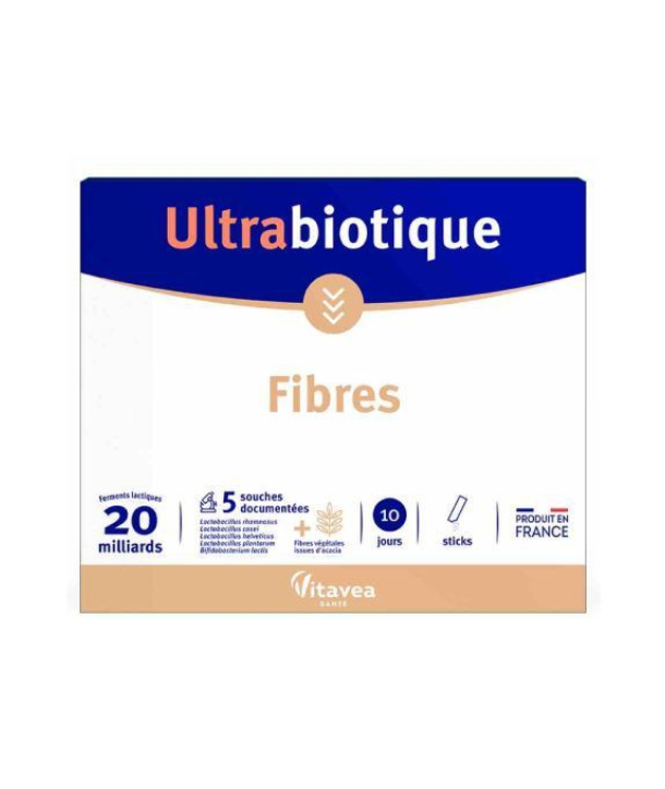 VITAVEA ULTRABIOTIQUE FIBRES 10 SACHETS