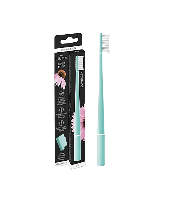 PIUMA Echinacea Soft, Οδοντόβουρτσα Μαλακή, Aqua Green -1τεμ