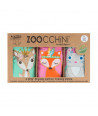 ZOOCCHINI Toddler Organic Potty Training Pants (3-pk) - Woodland Princesses