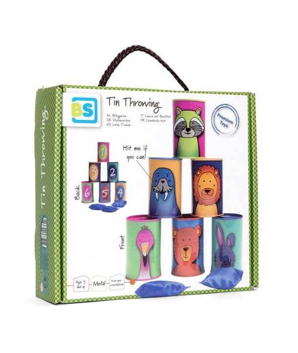 Bs Toys – Tin Throwing – Τενεκεδάκια Ζωάκια