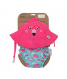 Baby/Toddler Swim Diaper & Sun Hat Set - Franny the Flamingo