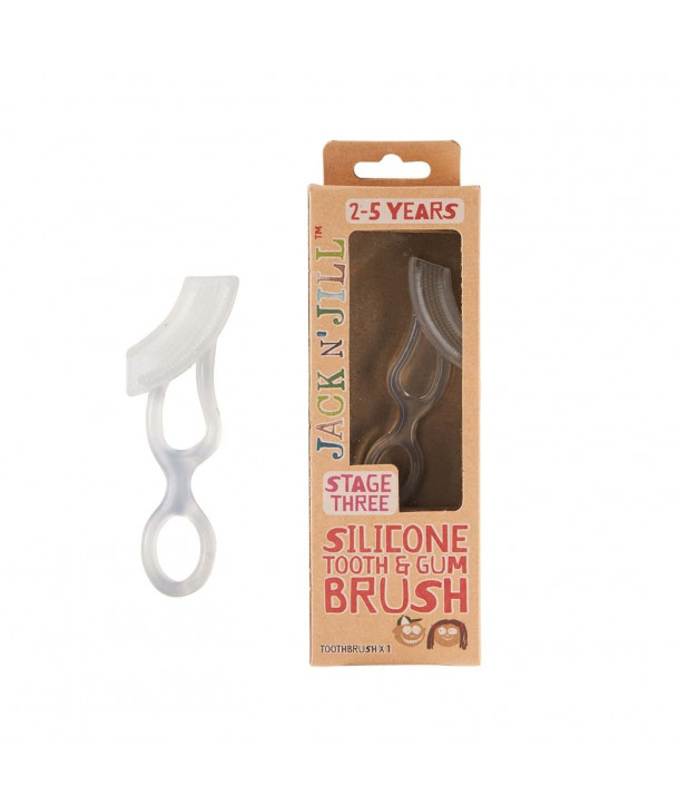Jack N' Jill Natural Silicone Tooth & Gum Brush