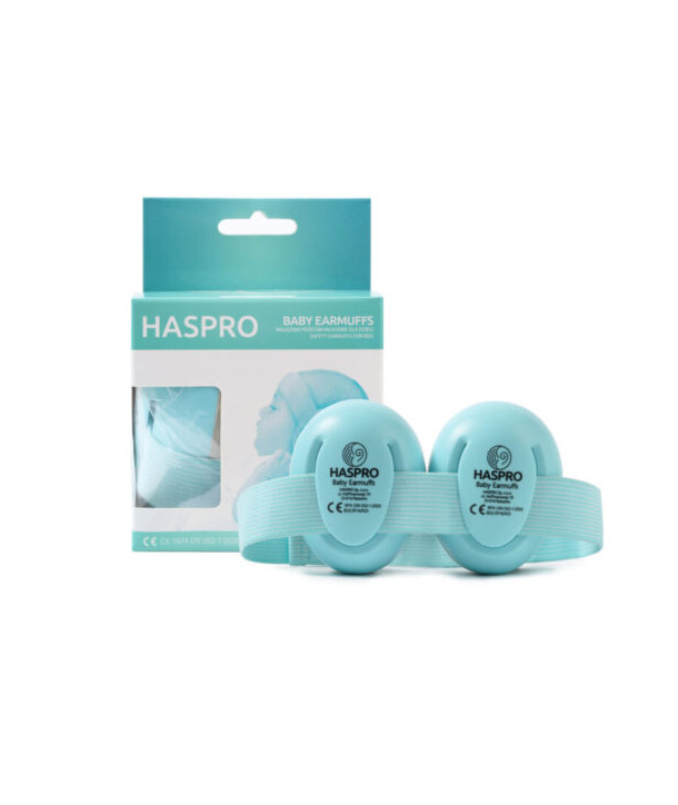 Haspro Baby Earmuffs Girl Ear muffs for babies MINT