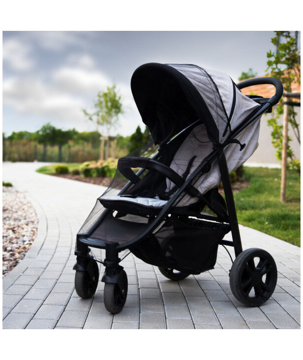 AKUKU mosquito net for strollers – black