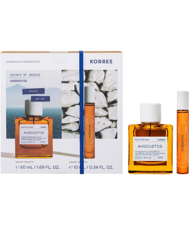 Korres Promo Avgoustos Eau De Toilette 50ml & 10ml