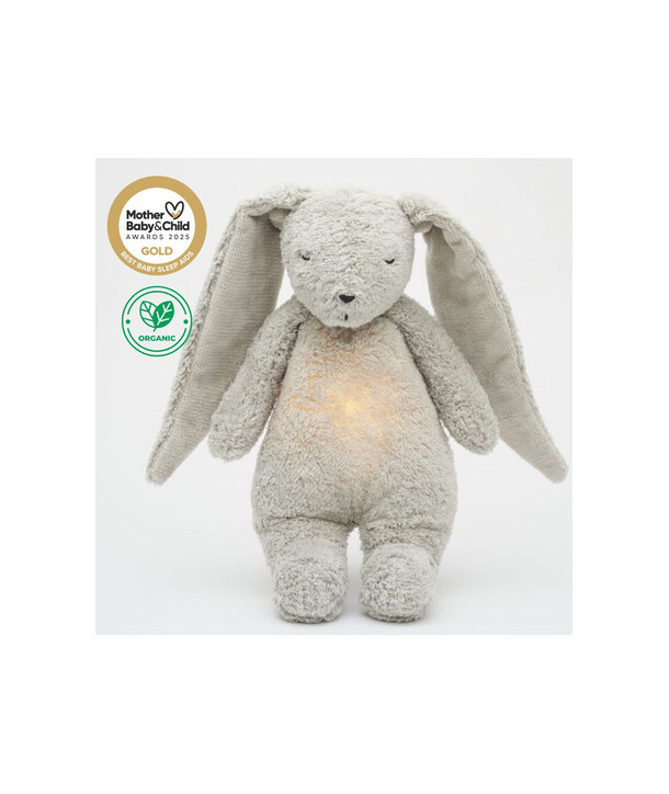 Moonie Animal The Humming Bunny made of Fabric With Cry Sensor for 0++ Months