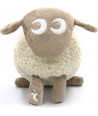 Sweet Dreamers Sleep Toy Ewan Sheep Deluxe Beige made of Fabric with White Noise, Light, and Cry Sensor for 0++ Months EW820606