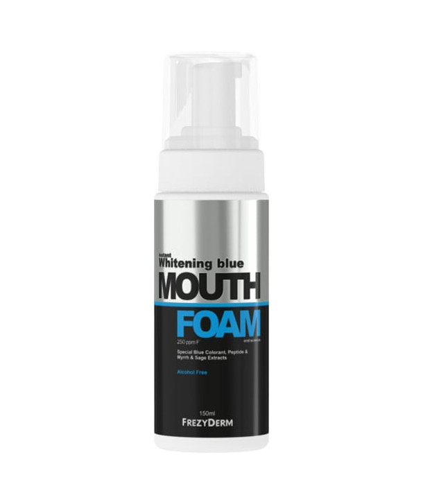 Frezyderm Instant Whitening Blue Mouthfoam 150ml