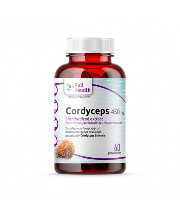 FULL HEALTH Cordyceps Extract 900 mg 60 Vcaps