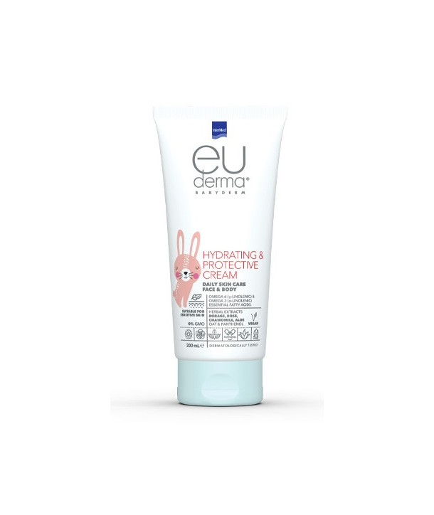 INTERMED EUDERMA BABYDERM HYDRATING & PROTECTIVE CREAM 200ml
