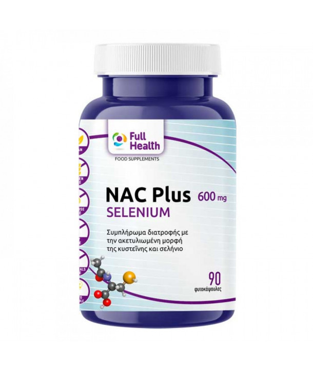 FULL HEALTH NAC PLUS SELENIUM 90 CAPS