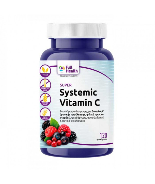 FULL HEALTH SUPER SYSTEMIC VITAMIN C 120 VEGCAPS