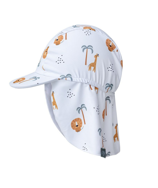 SWIM ESSENTIALS Sun Cap - Multicolor - Jungle