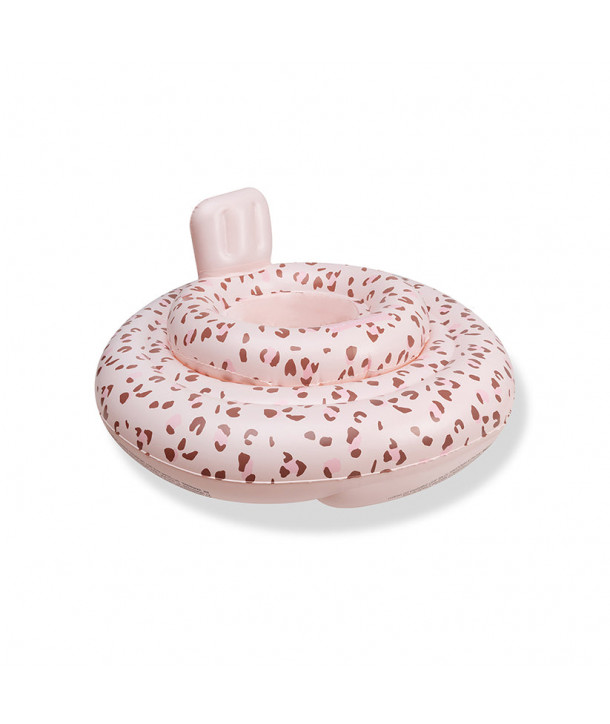 SWIM ESSENTIALS Παιδικό σωσίβιο με κάθισμα 69εκ- "Old Pink Leopard"