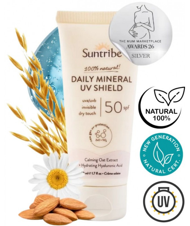 Suntribe – Organic Mineral UV Shield SPF50 50ml