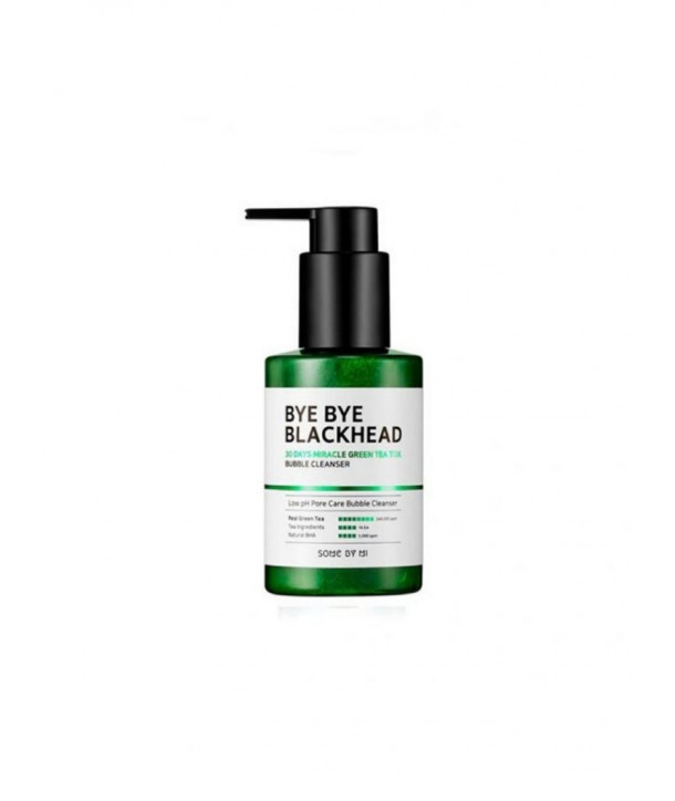 SOME BY MI Bye Bye Blackhead 30 Days Miracle Green Tea Tox Bubble Cleanser 120ml