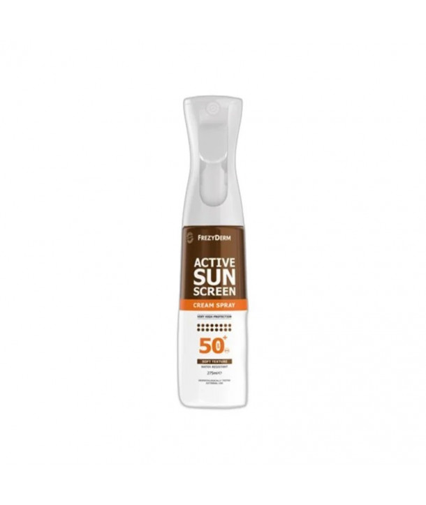 FREZYDERM ACTIVE SUN SCREEN CREAM SPRAY SPF50+ 275ML