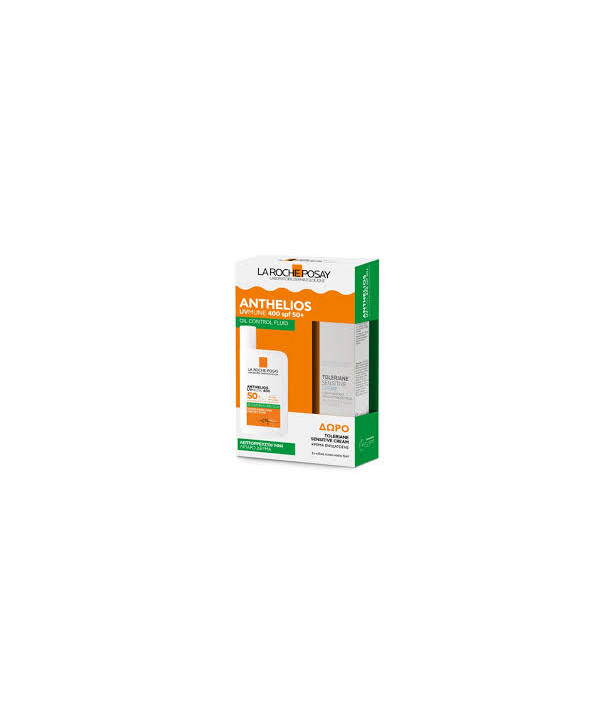 La Roche Posay Promo Anthelios UVMune 400 Oil Control SPF50+ 50ml & Δώρο Toleriane Sensitive Cream 15ml