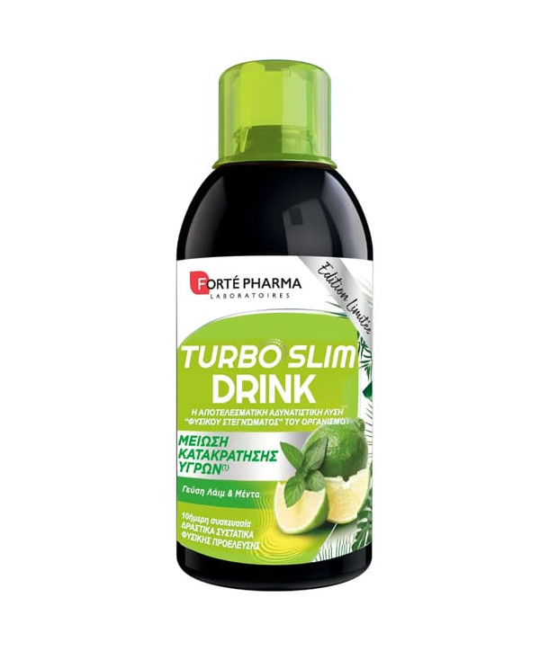 FORTE PHARMA TURBOSLIM DRINK ΛΑΙΜ-ΜΕΝΤΑ 500ml