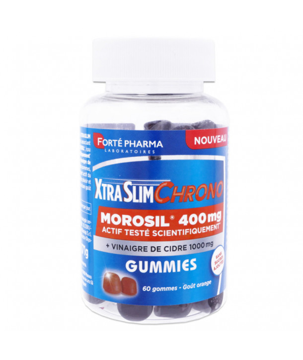 FORTE PHARMA XTRASLIM CHROMO MOROSIL 400mg 60 GUMMIES