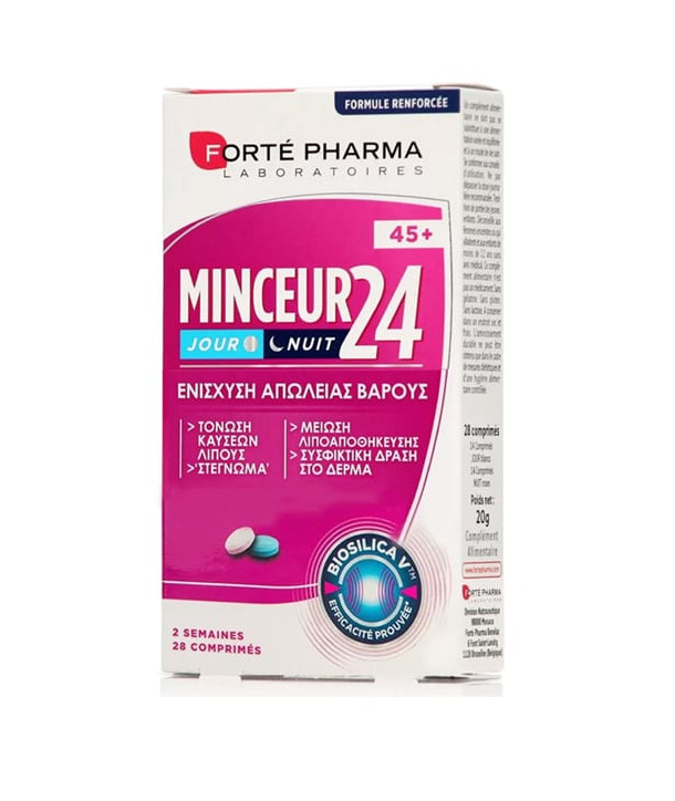 FORTE PHARMA MINCEUR 24 DAY & NIGHT 45+ 56 TABS