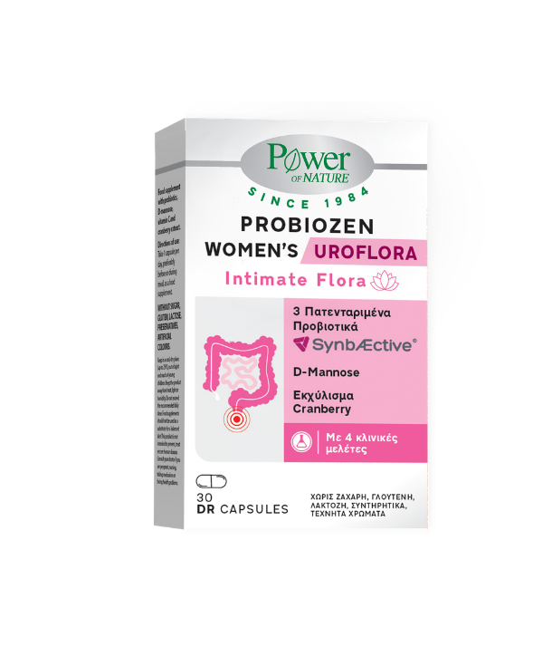 POWER OF NATURE PROBIOZEN WOMEN'S UROFLORA 30 DR CAPS