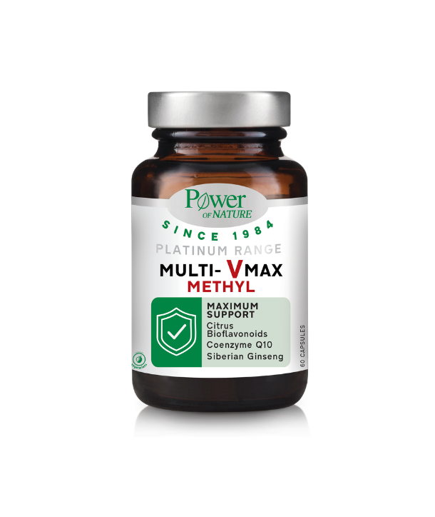 POWER OF NATURE PLATINUM RANGE MULTI-VMAX METHYL 60 CAPS