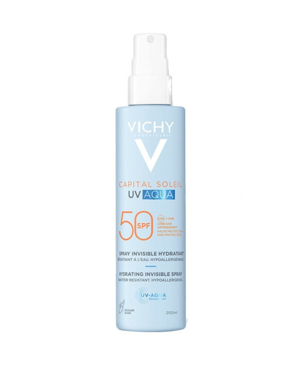 VICHY CAPITAL SOLEIL UV AQUA INVISIBLE SPRAY SPF50 200ml