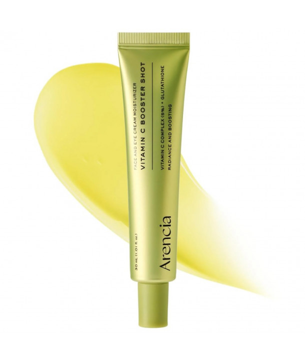 ARENCIA Vitamin C Booster Shot - Ενισχυμένος Ορός Βιταμίνης C για Λάμψη, Ομοιόμορφο Τόνο & Αντιοξειδωτική Προστασία 30ml