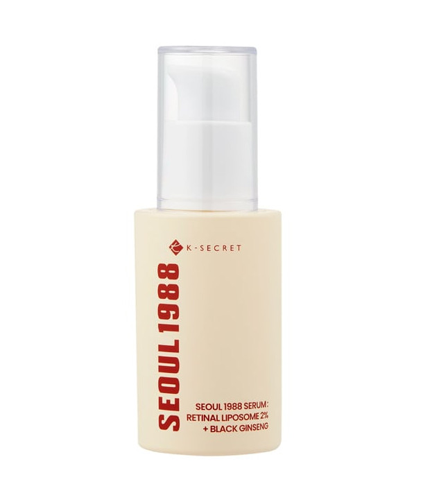 K-SECRET SEOUL 1988 Serum : Retinal Liposome 2% + Black Ginseng 30ml