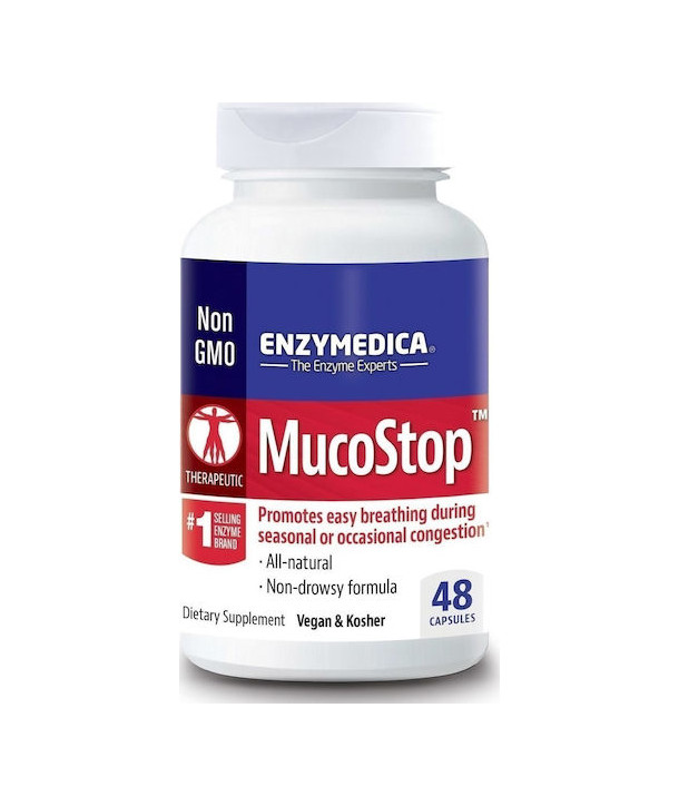 Enzymedica MucoStop 48 Caps
