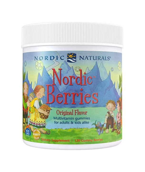 Nordic Naturals Nordic Berries 120 Gummies