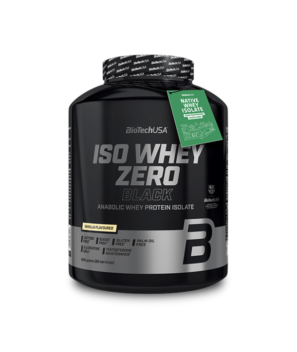 BioTech USA Iso Whey Zero Black 1816g VANILLA