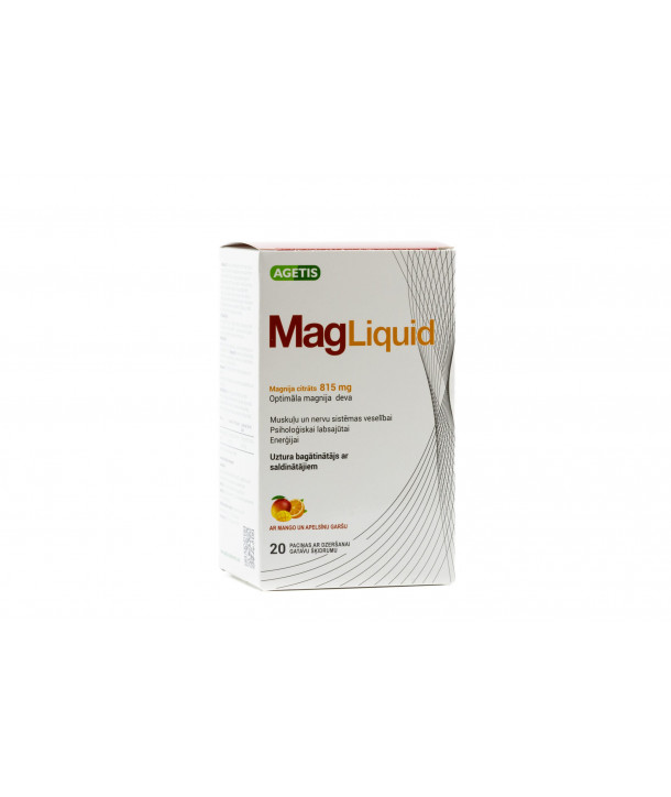 Agetis MagLiquid 815mg 30sachets