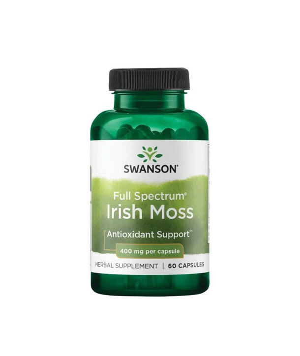 Swanson Full Spectrum Irish Moss 400mg 60 Caps